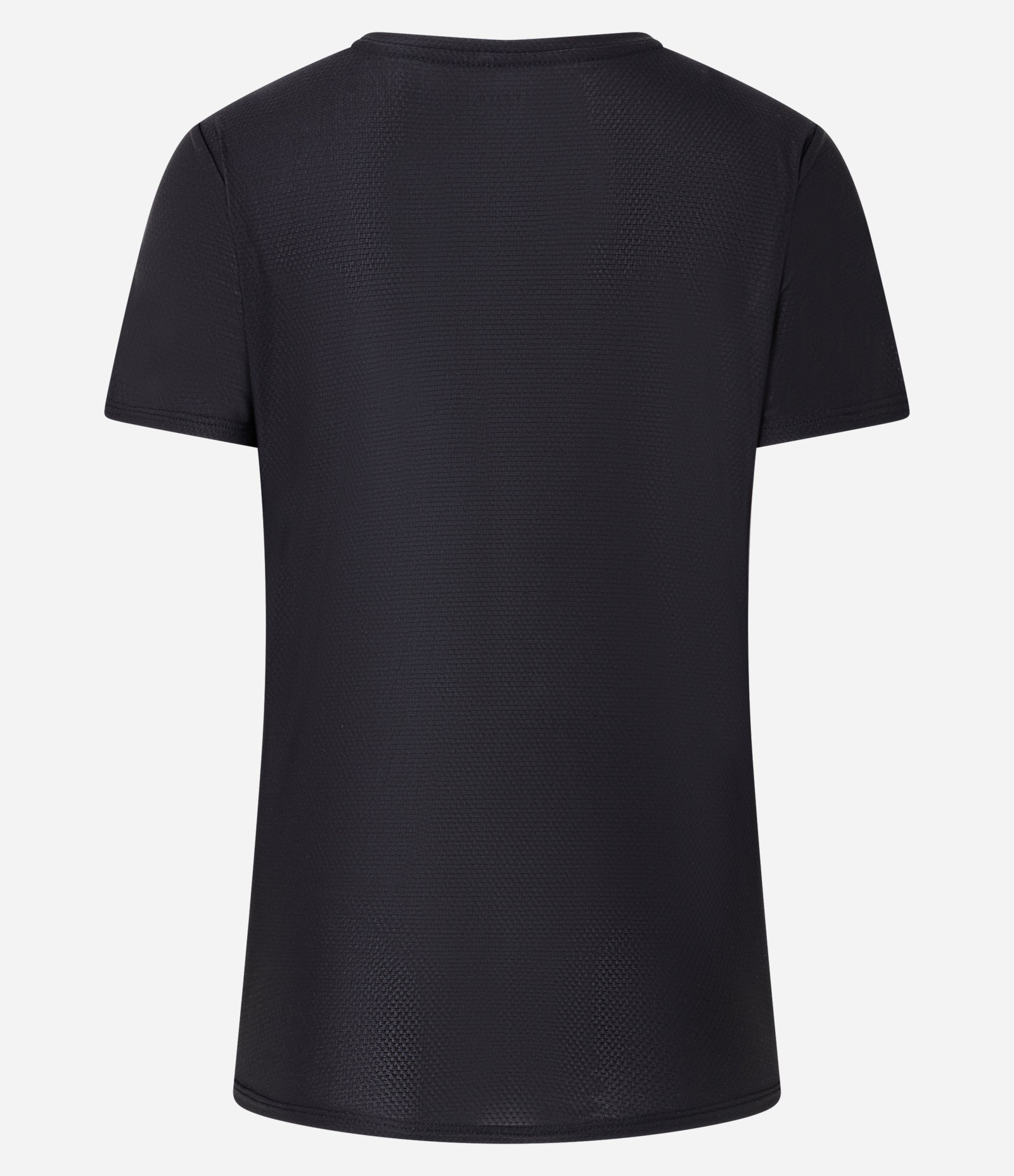 Camiseta Esportiva em Helanca com Manga Curta Preto 6