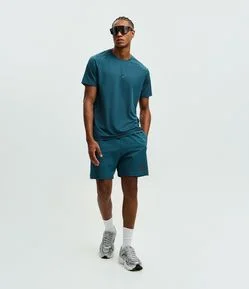 Bermuda em Tecido Tecnológico Ripstop Lisa