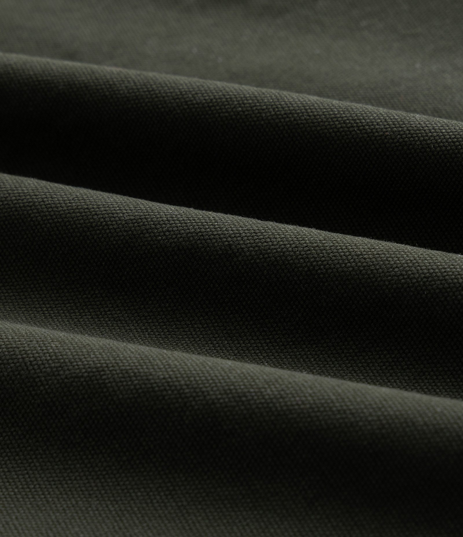 Camisa em Sarja com Botões e Bolsos Verde Oliva 8