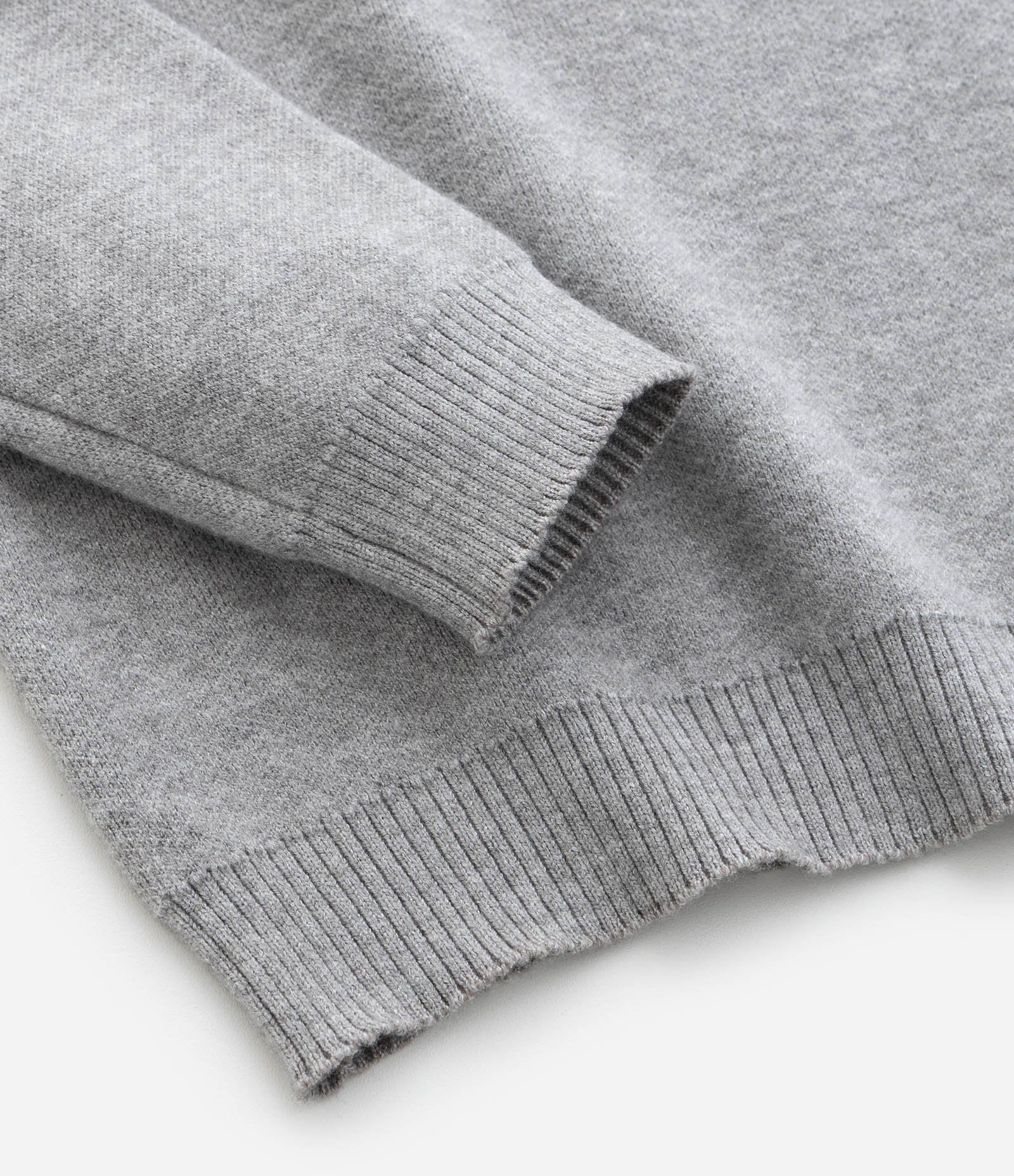 Casaco Infantil em Tricô com Laços de Veludo – Tam 5 a 14 Anos Cinza 5