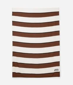 Canga Retangular em Viscose Listrada