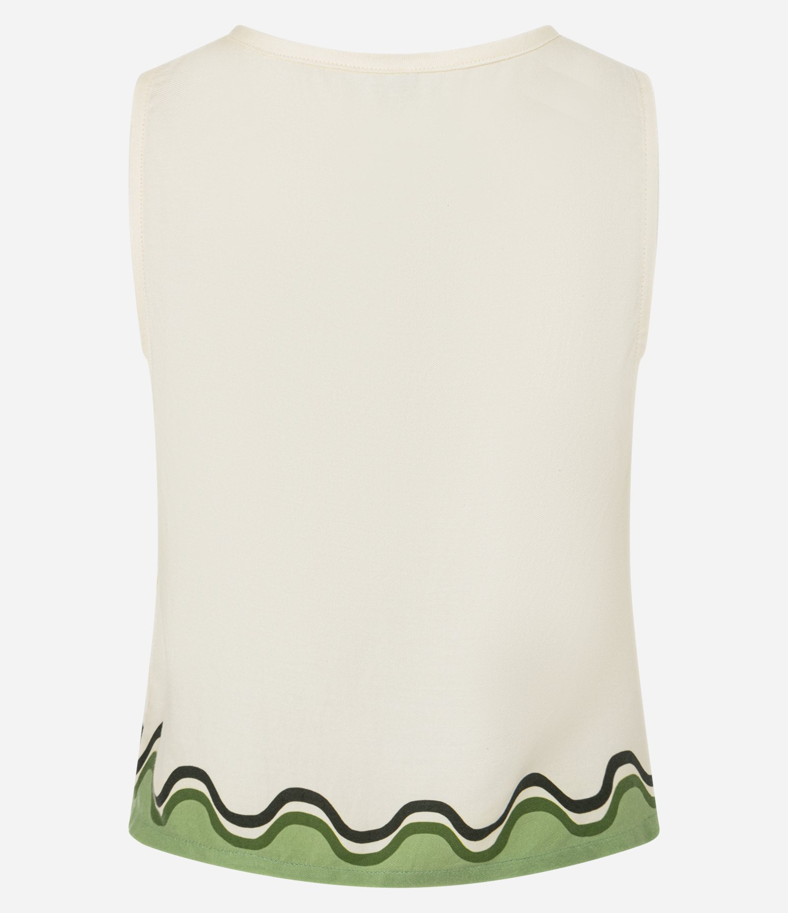 Blusa Regular em Viscose com Estampa de Tucano e Amarração Bege 6