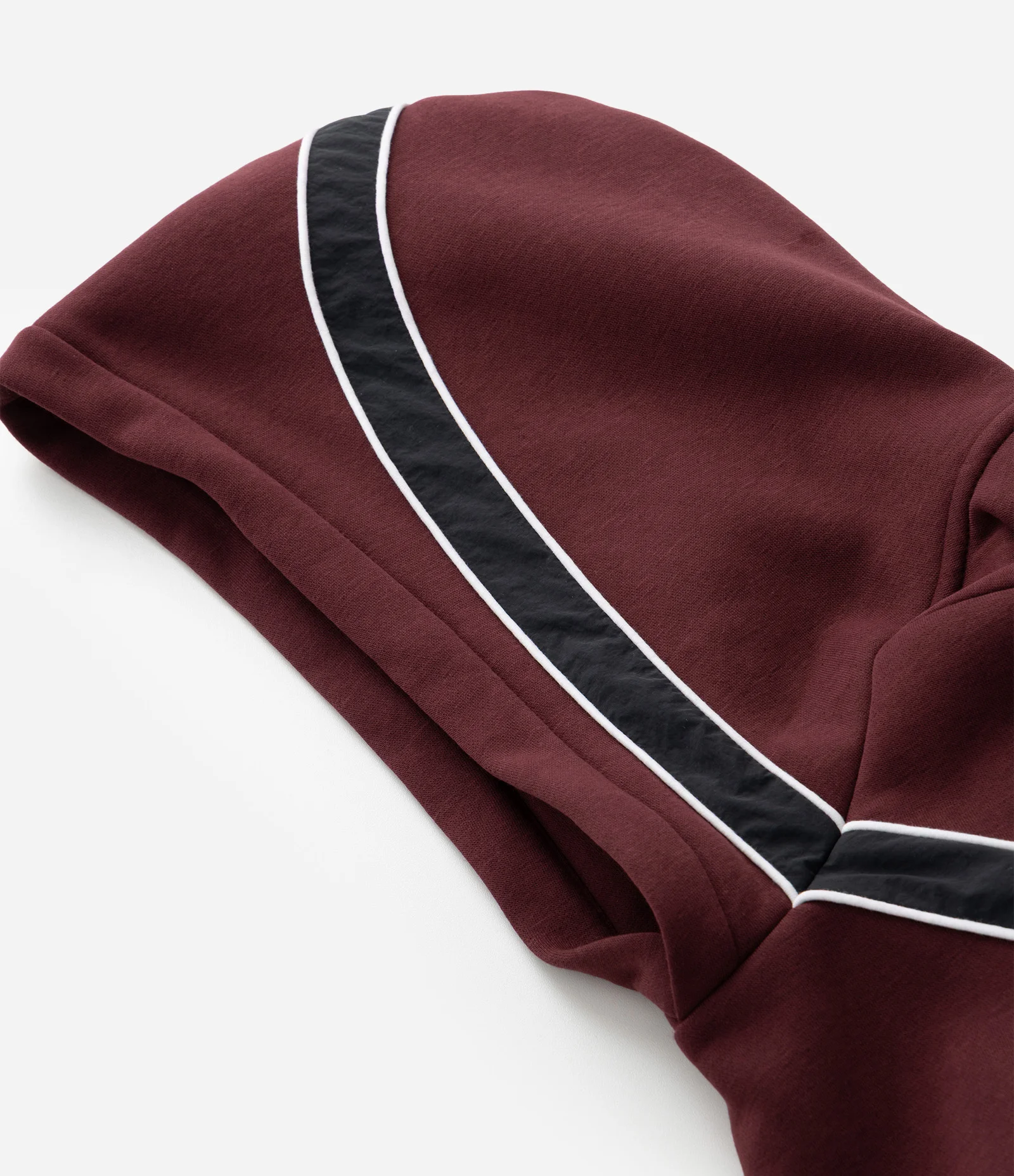 Blusão com Felpa e Recortes e Painéis Vermelho 11