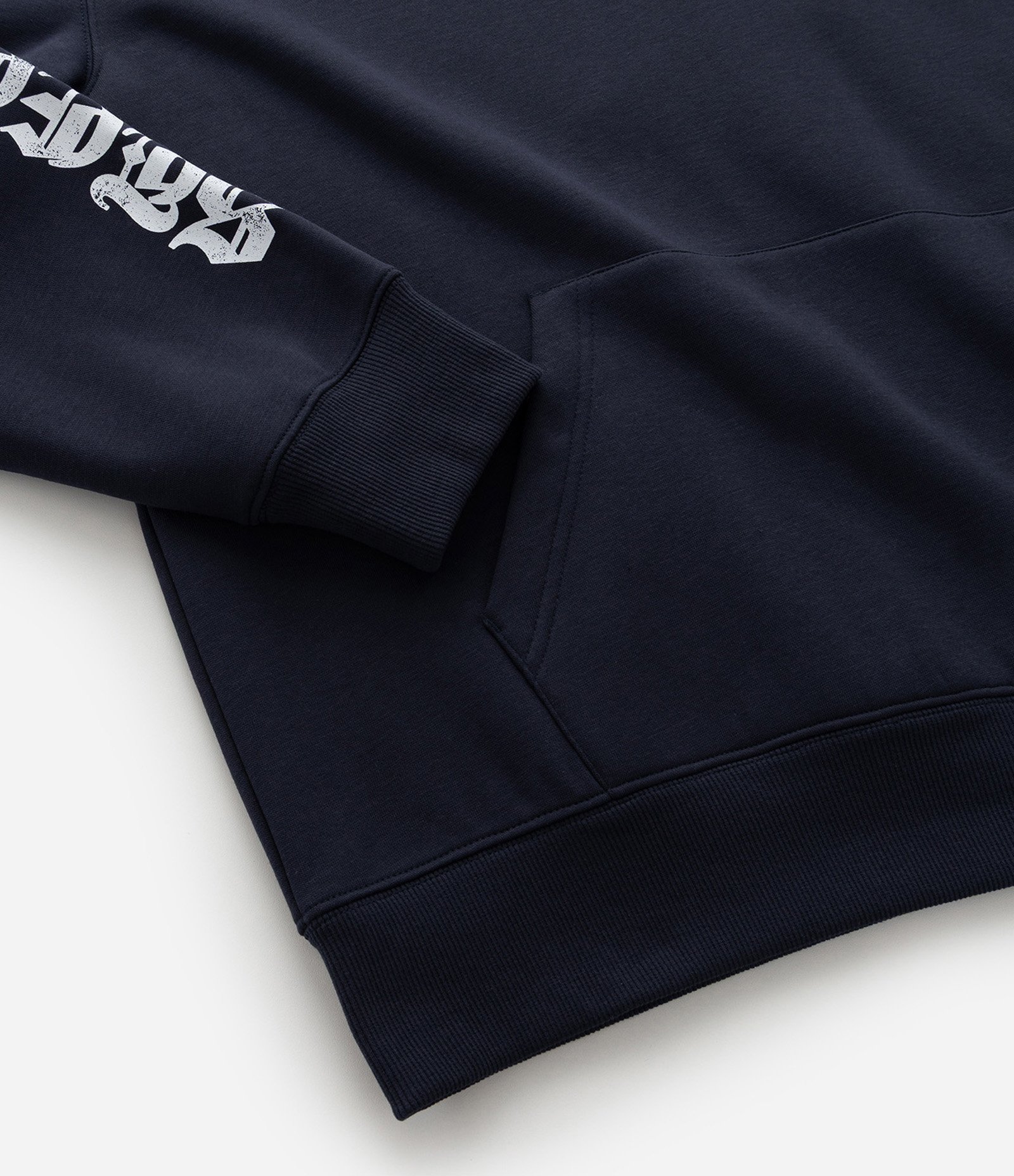 Casaco Relaxed em Moletom com Estampa Lettering Guepardo Reckless 98 Azul 9