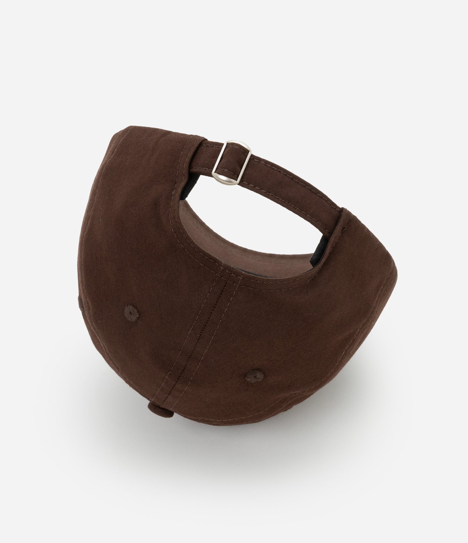 Boné Aba Curva em Sarja com Bordado Bonita por Natureza Curve & Plus Size Marrom 3