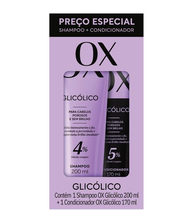 Promopack Shampoo + Condicionador Glicolico OX