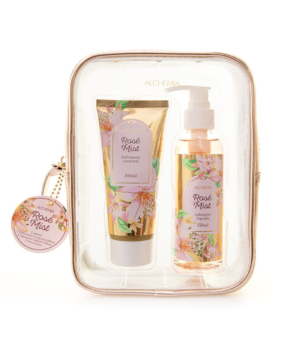 Kit Presente Corporal Necessaire com Hidratante Corporal +