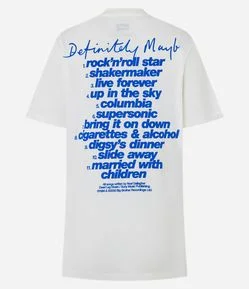 Camiseta em Algodão com Estampa Oasis