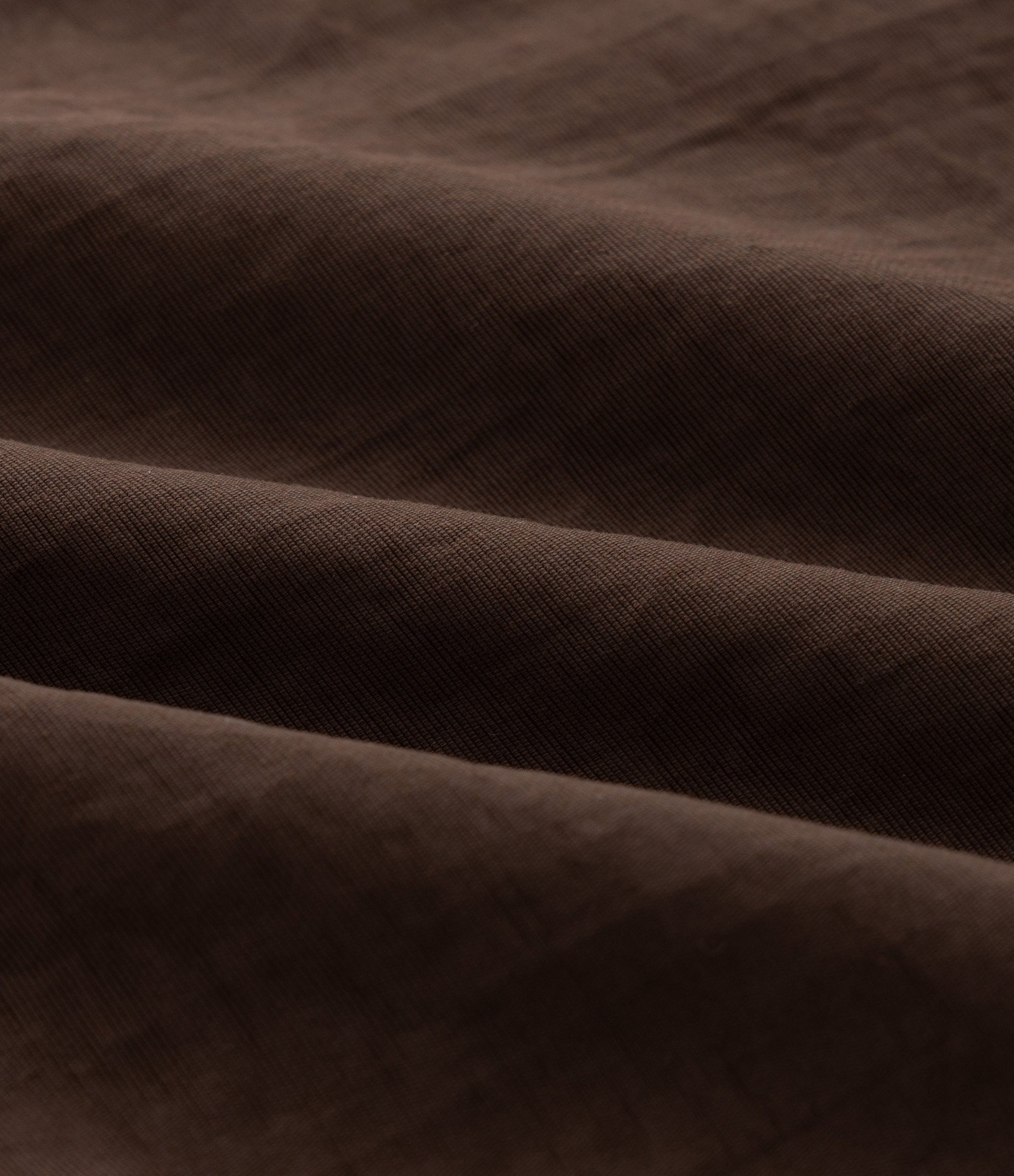 Jaqueta em Poliamida com Listras Laterais Marrom 3