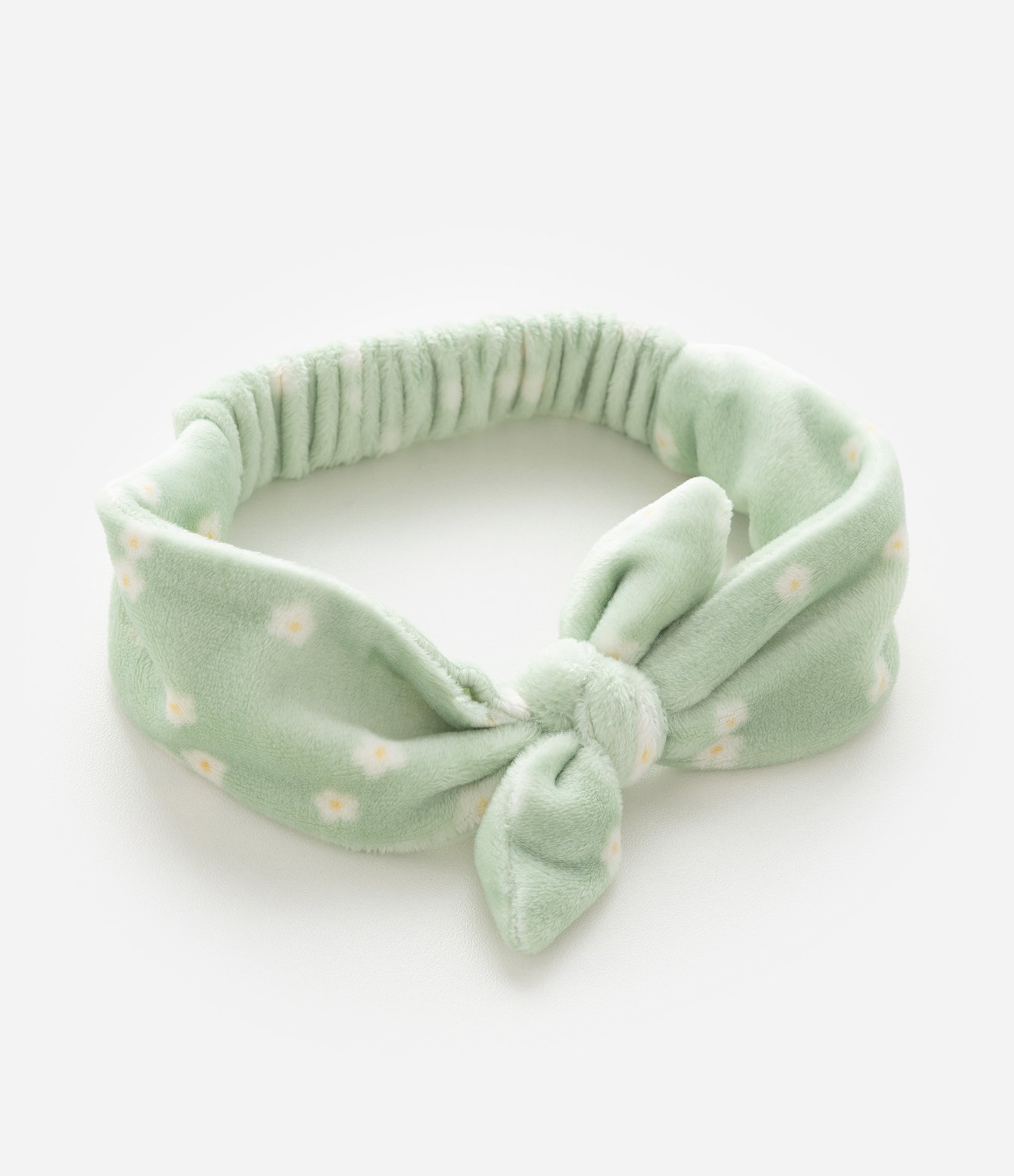 Macacão Bebê e Faixa de Cabelo com Estampa Floral – Tam 0 a 18 Meses Verde Claro 10