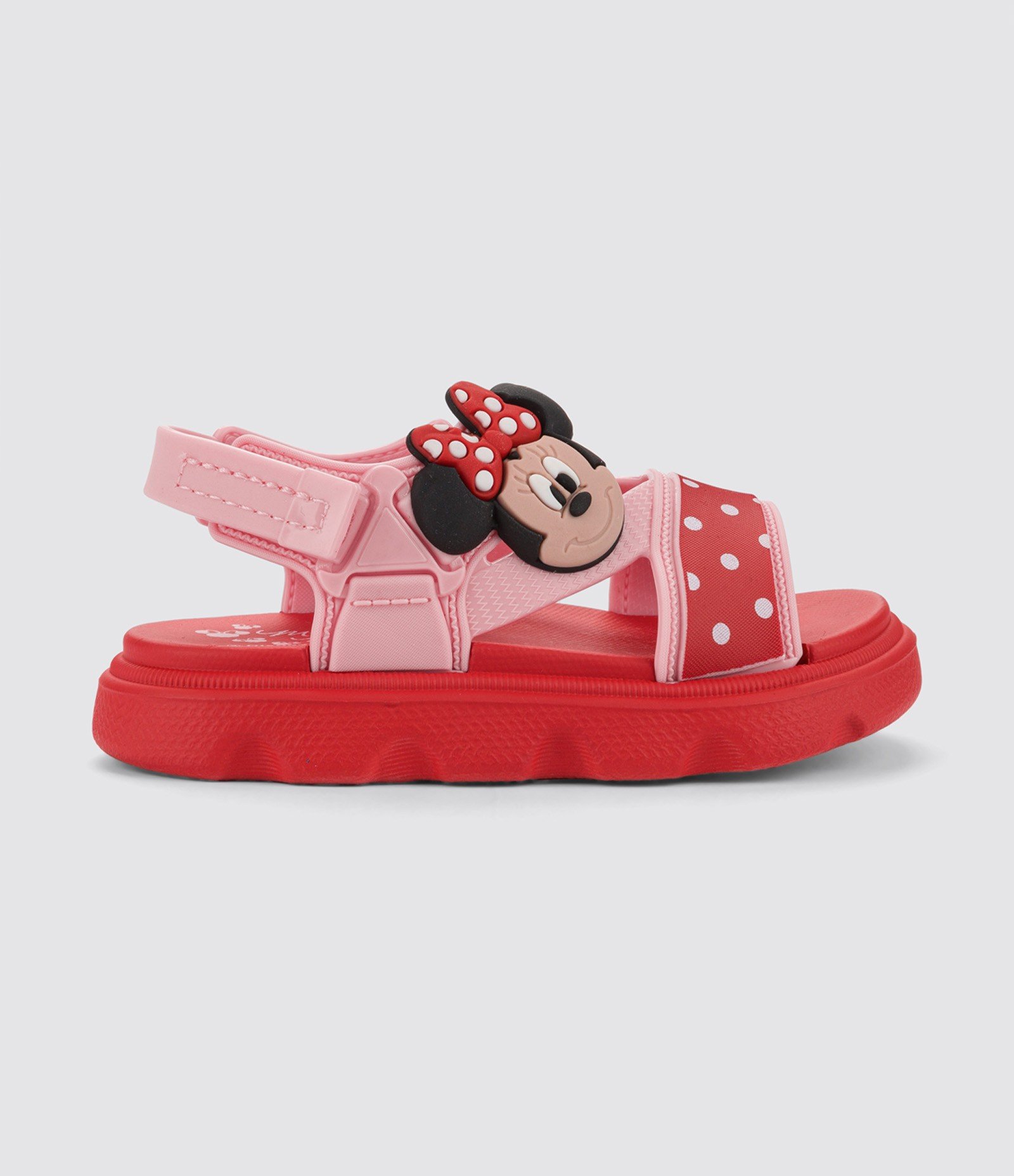 Sandália Infantil Com Personagem Minnie – Tam 17/18 a 25/26 Vermelho 2