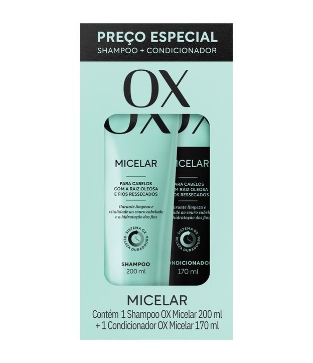 Promopack Shampoo + Condicionador Micelar OX