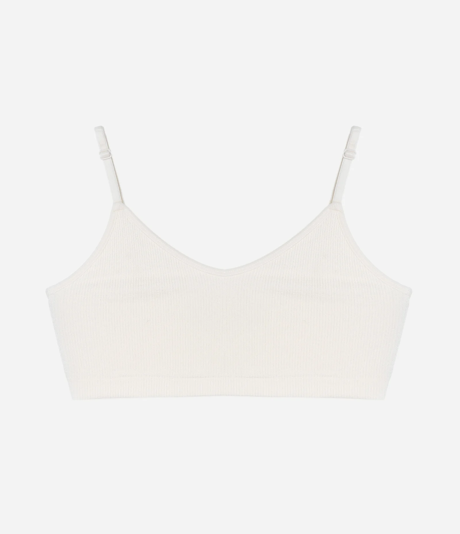 Sutiã Top Texturizado Seamless Off White 1