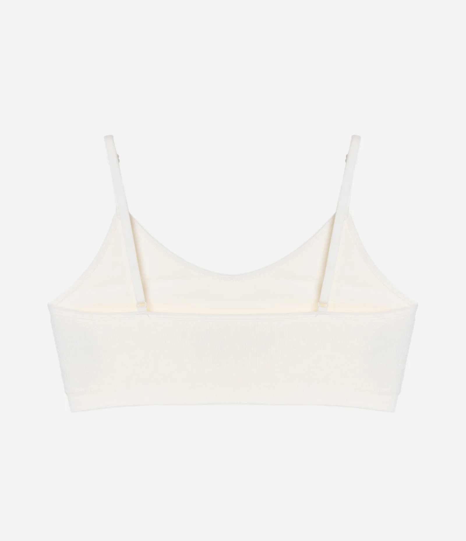 Sutiã Top Texturizado Seamless Off White 2