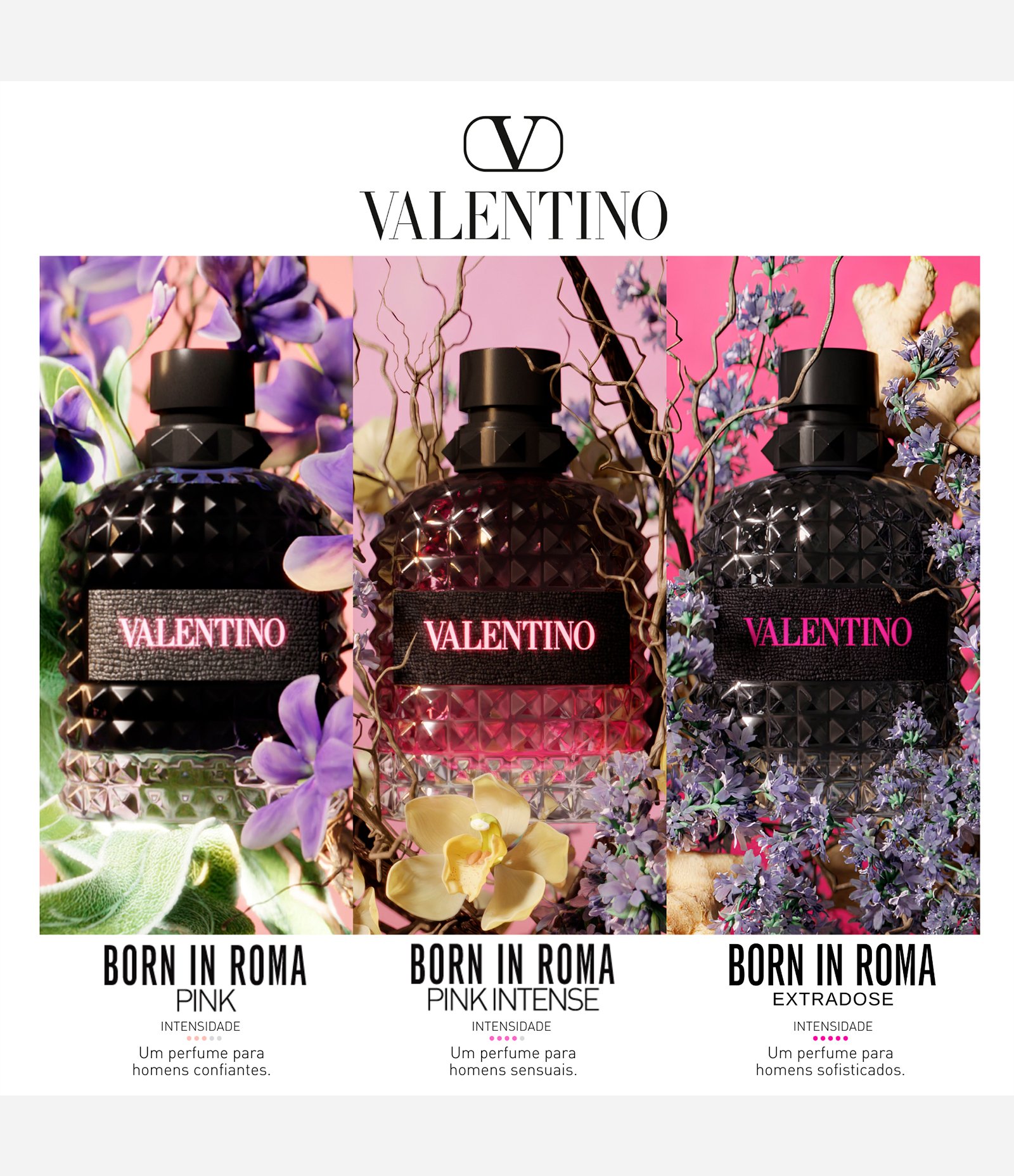 Perfume Masculino Valentino Born In Roma Uomo Extradose Eau de Parfum 50ml 6
