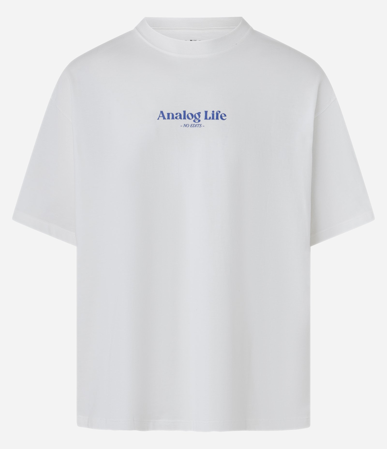 Camiseta Oversized em Algodão com Estampa e Lettering Analog Life Bege 6