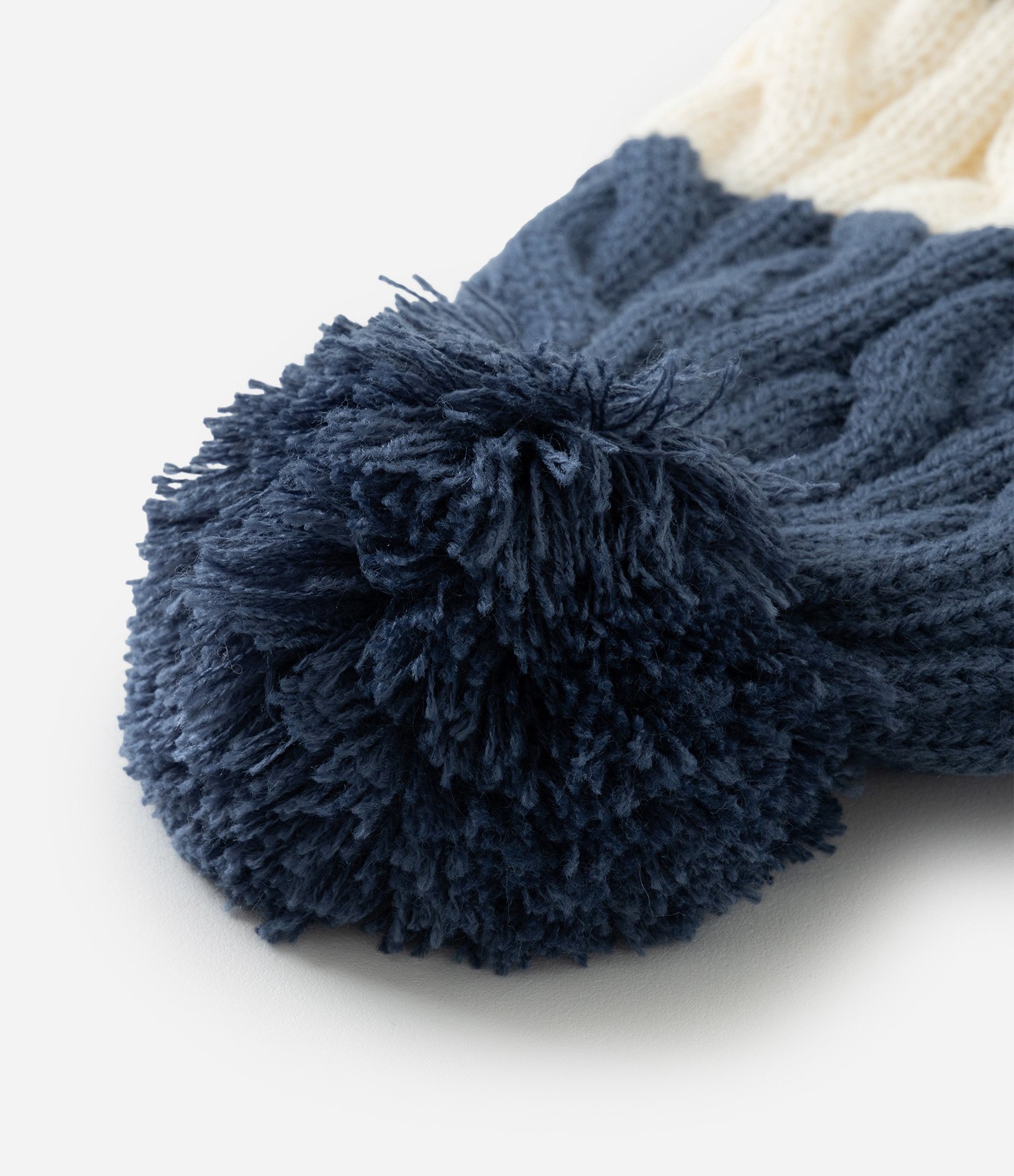 Touca Infantil em Tricô com Estampa Listrada - Tam 0 a 12 Meses Multicores 3