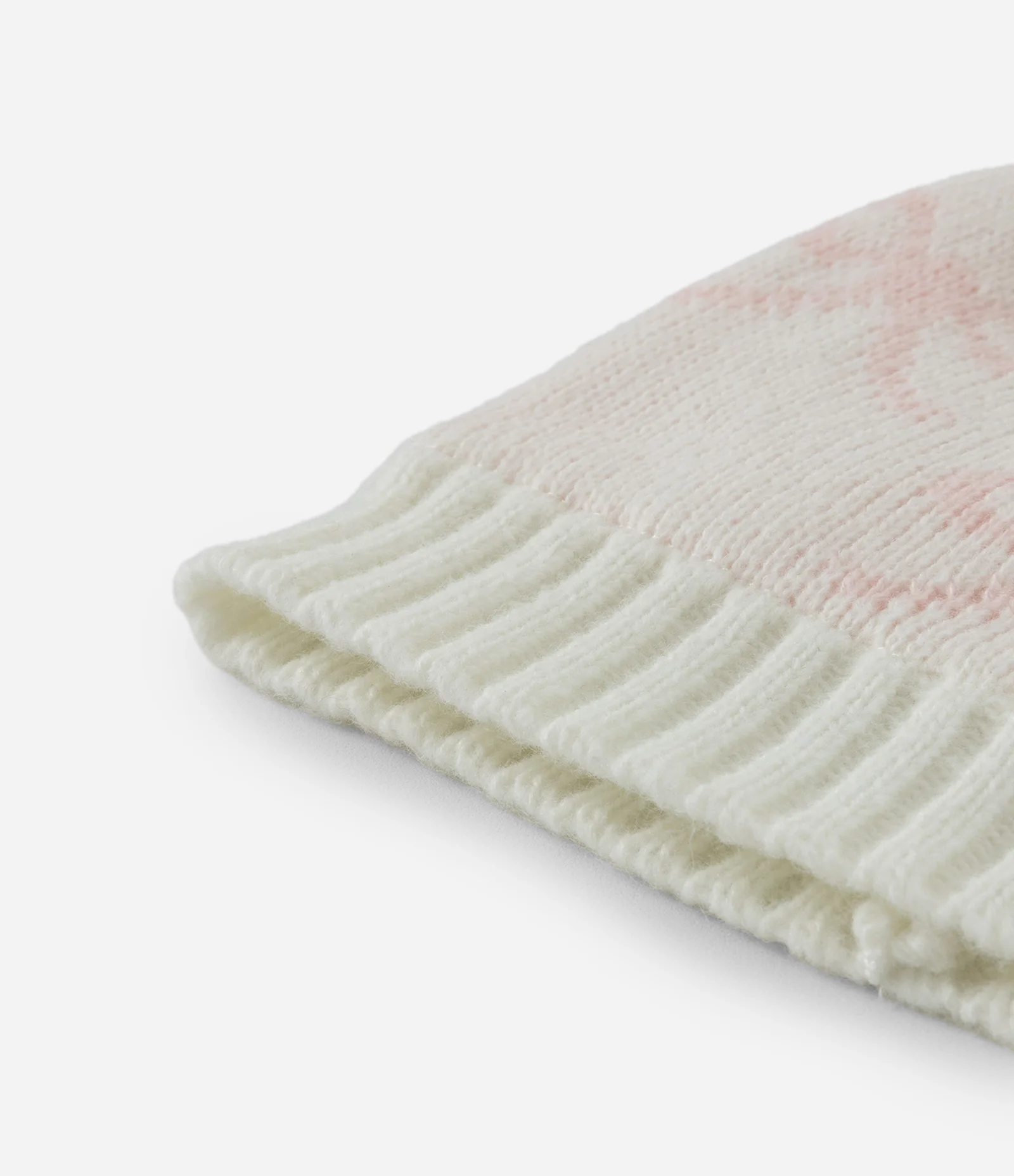 Touca Infantil em Efeito Tricô com Laços e Pompom – Tam 0 a 12 Meses Off White 2