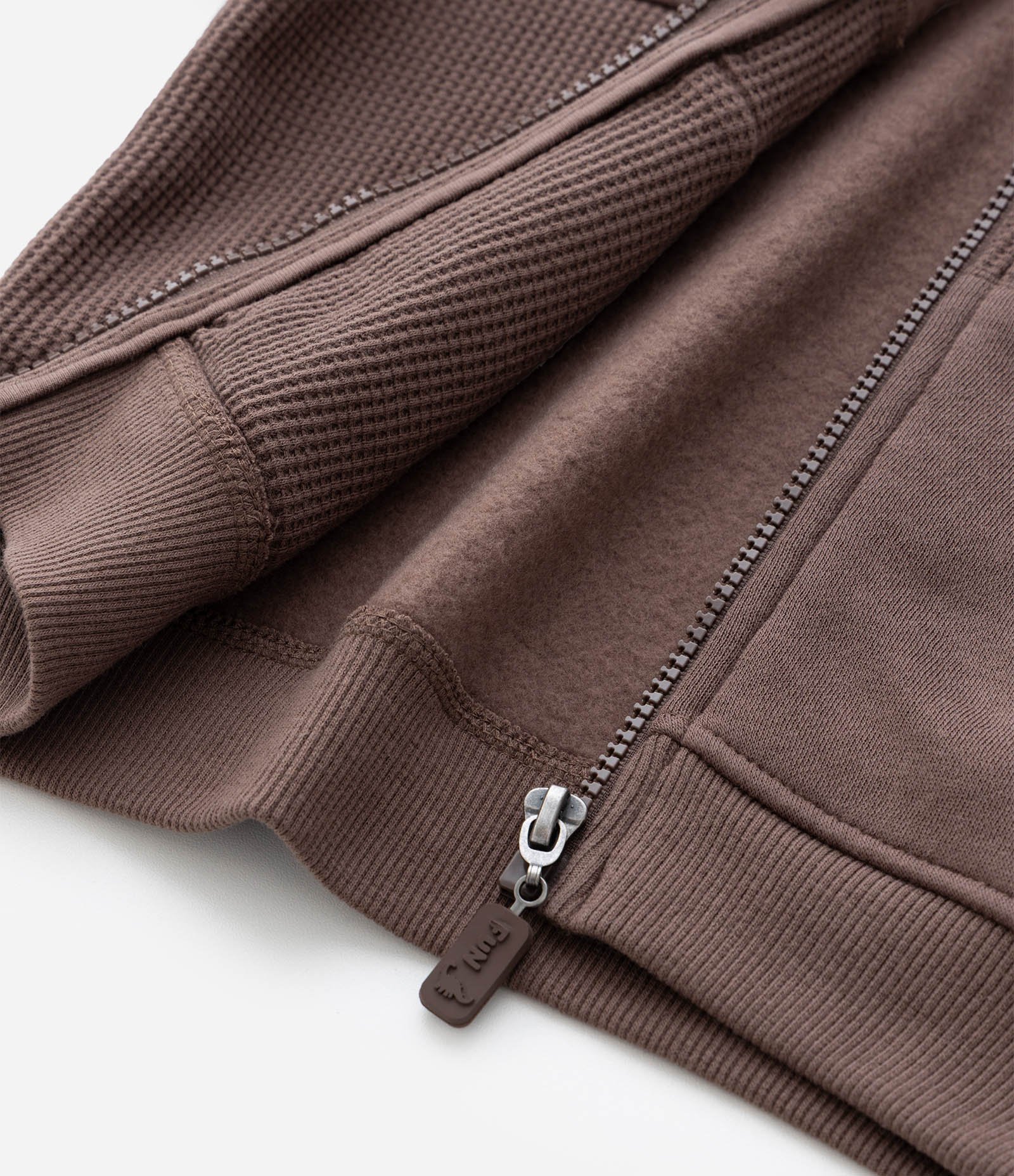 Jaqueta Infantil com Capuz e Bolsos - Tam 1 a 6 Anos Marrom 8