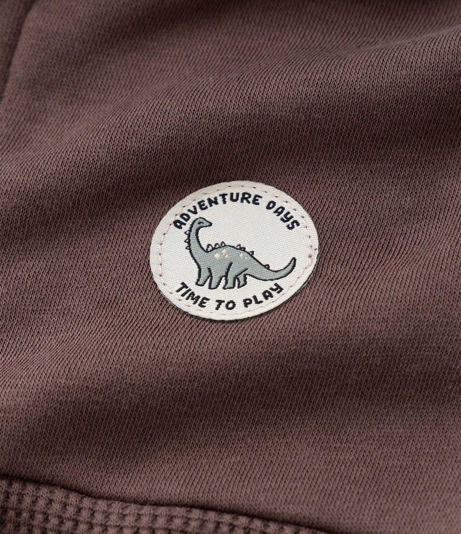 Jaqueta Infantil com Capuz e Bolsos - Tam 1 a 6 Anos Marrom 9