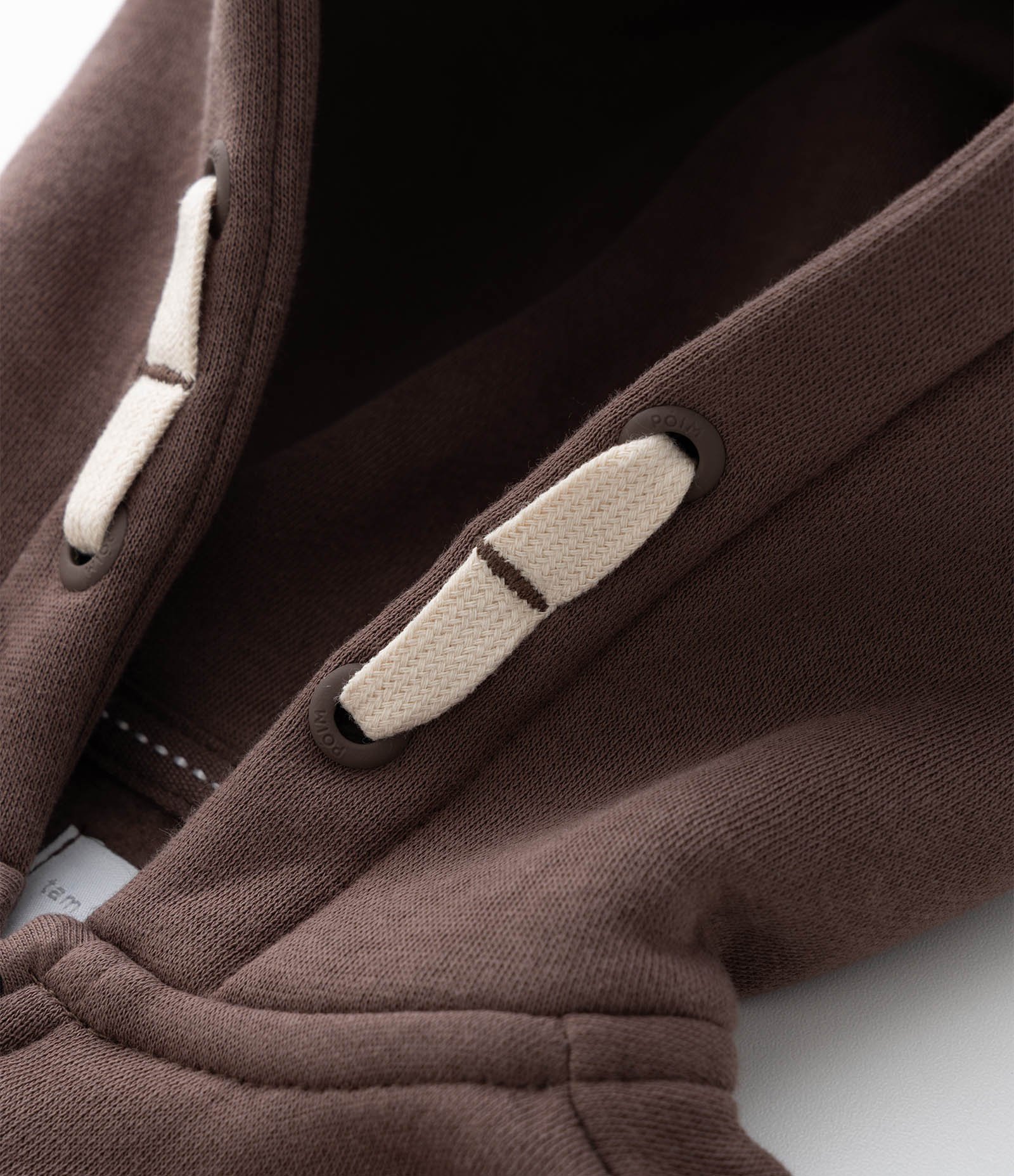 Jaqueta Infantil com Capuz e Bolsos - Tam 1 a 6 Anos Marrom 6