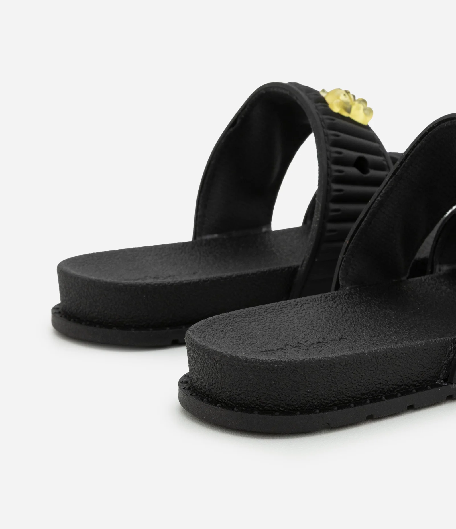 Chinelo Infantil Slide em PU com Aplicações Molekinha- Tam  26 ao 36 Preto 2