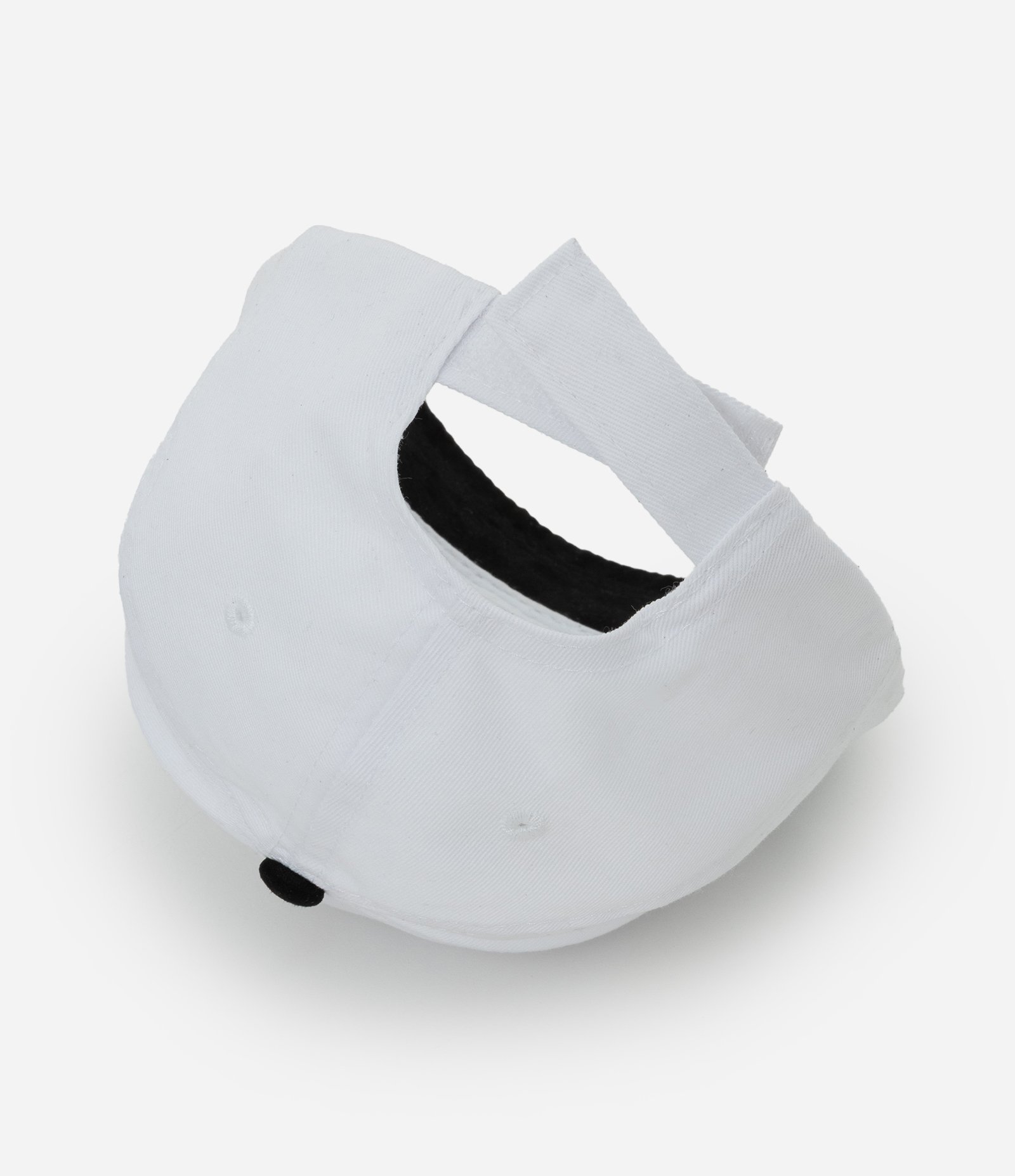 Boné Infantil em Sarja com Bordado Frontal – Tam U Off White 4