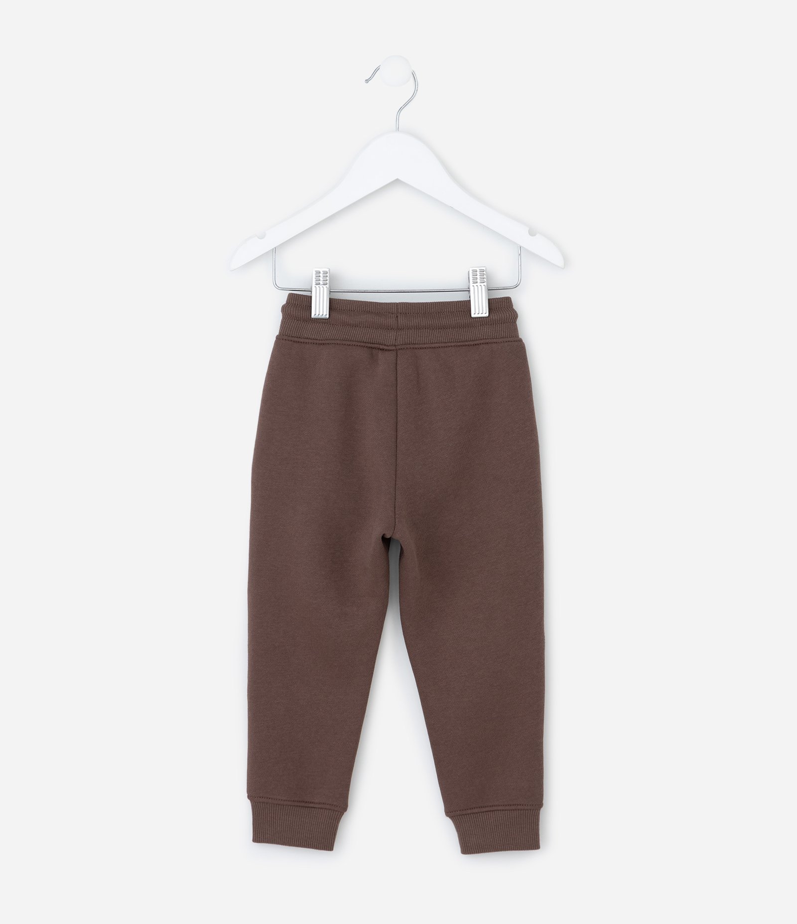 Calça Infantil com Recortes e Texturas - Tam 1 a 6 Anos Marrom 3
