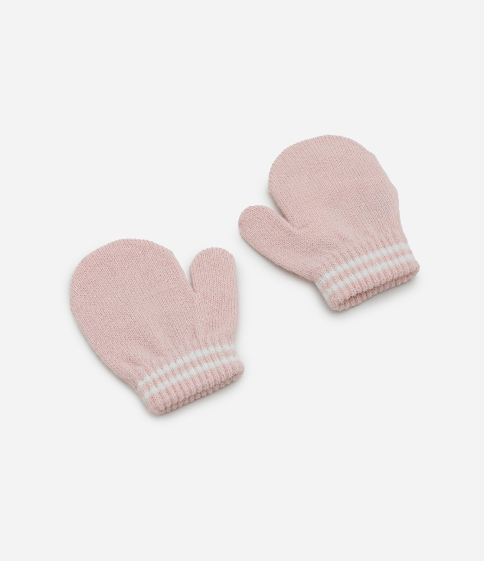 Conjunto Touca com Luvas com Carinha Bordado – Tam U Rosa Claro 3