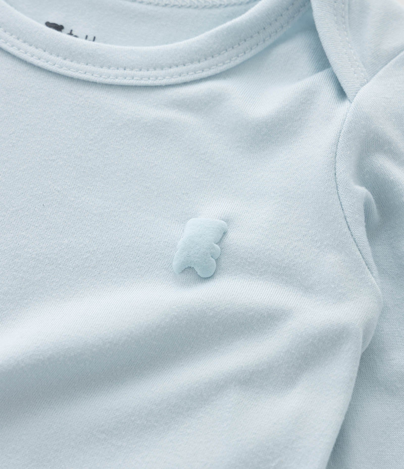 Conjunto Infantil Térmico Body e Calça – Tam 0 a 18 Meses Azul Bebê 11