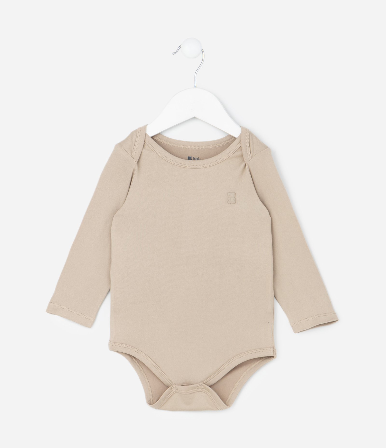 Conjunto Infantil Térmico Body e Calça – Tam 0 a 18 Meses Bege 3
