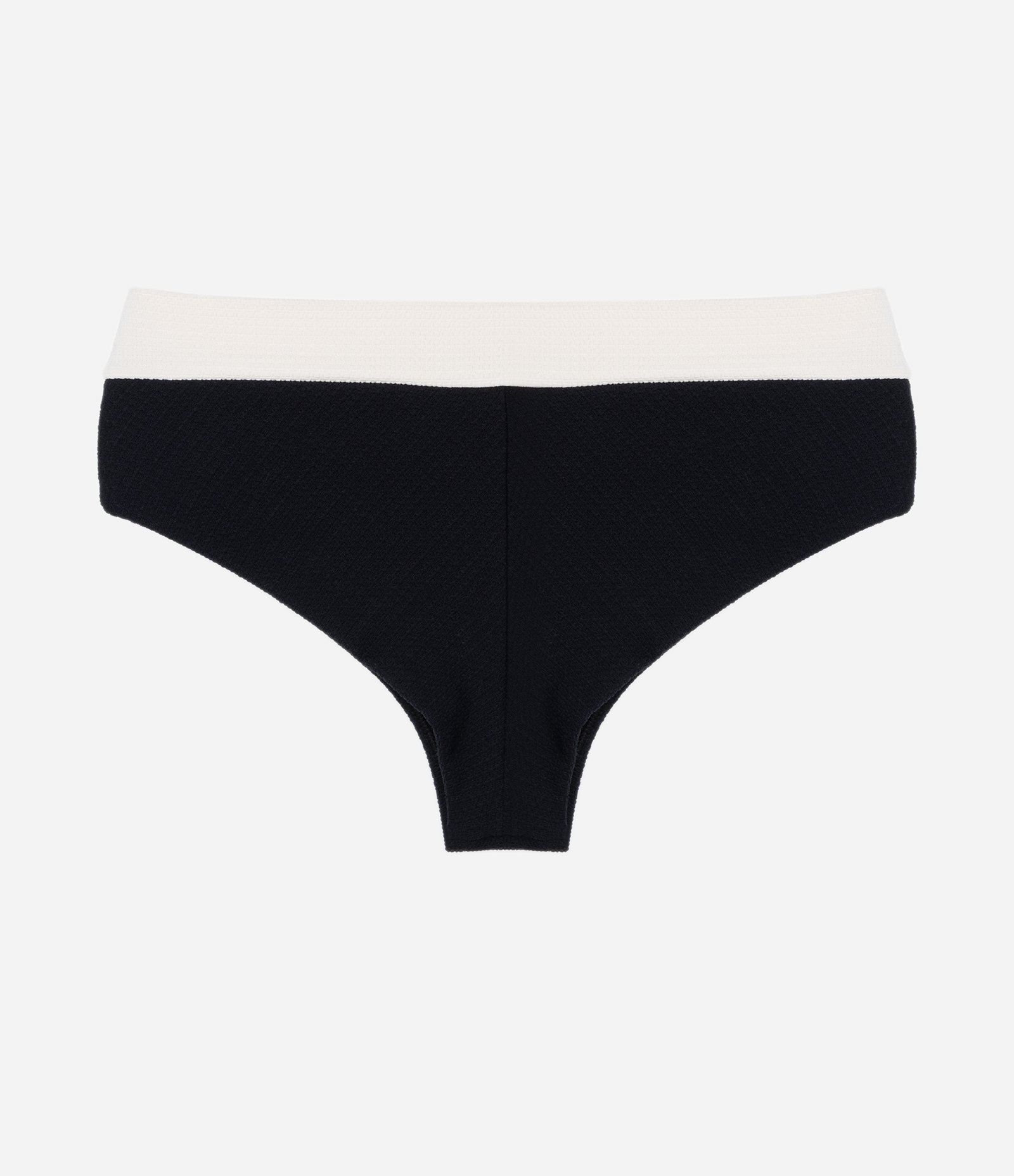 Biquíni Calcinha com Proteção UV e Faixa na Cintura Curve & Plus Size Preto 2