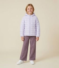 Jaqueta Infantil Puffer em Microfibra com Capuz – Tam 5 a 16 Anos
