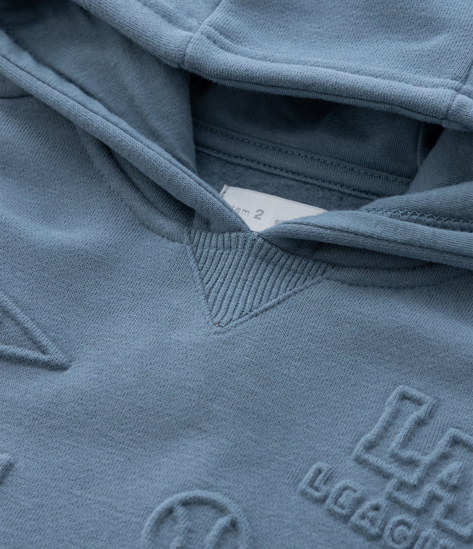 Casaco Infantil com Ícones Embossed e Capuz – Tam 1 a 6 Anos Azul Médio 5