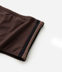 Sunga Boxer em Microfibra com Listras Laterais