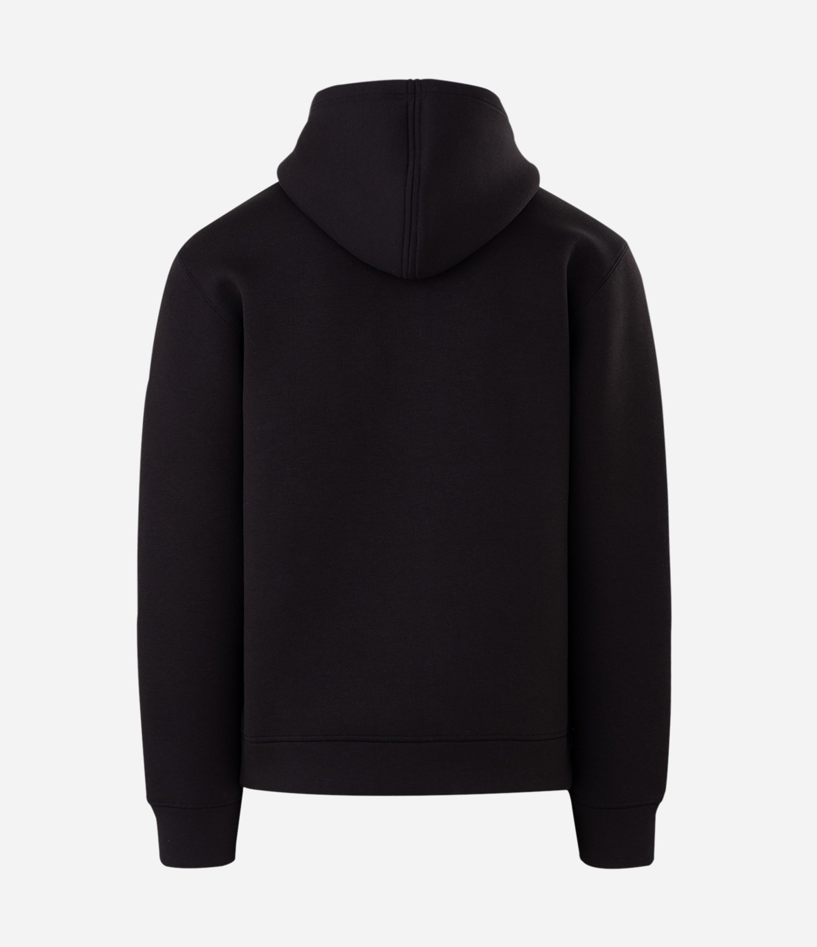 Moletom Malha Pesada Tech Com Capuz Preto 2