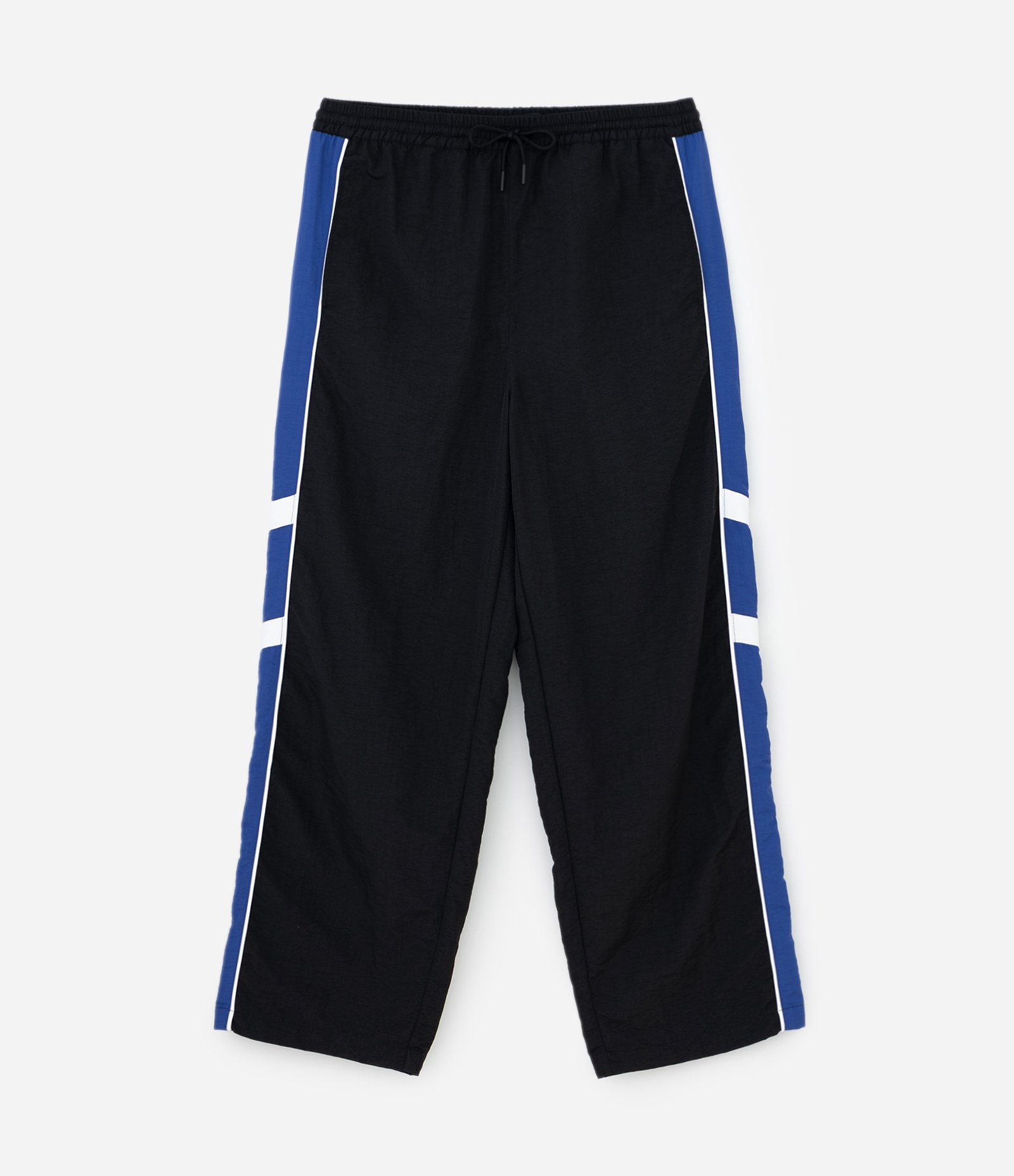 Calça Esportiva Microfibra com Painéis Laterais Preto 5