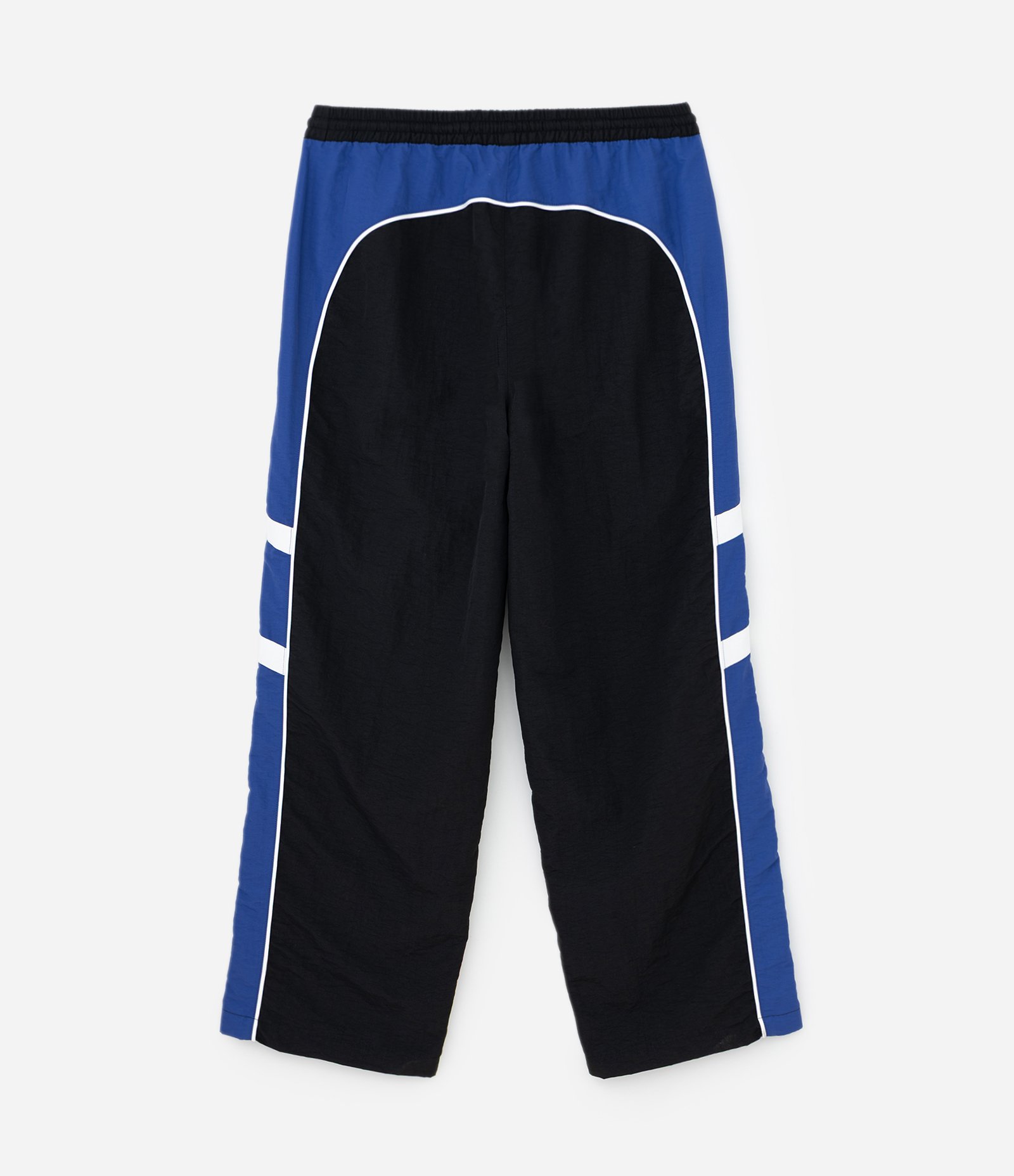 Calça Esportiva Microfibra com Painéis Laterais Preto 6