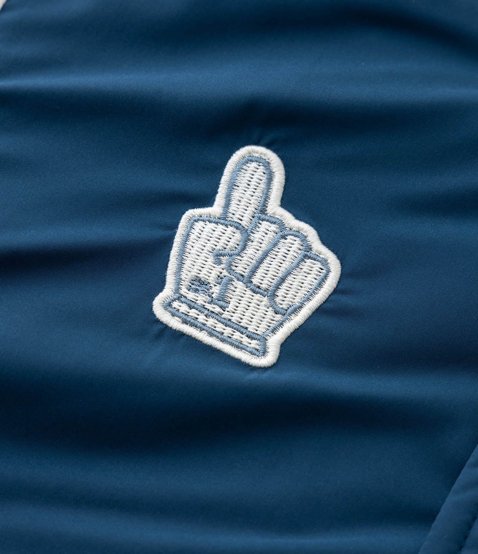 Jaqueta Infantil Bomber com Patches College – Tam 1 a 5/6 Anos Azul Marinho 3