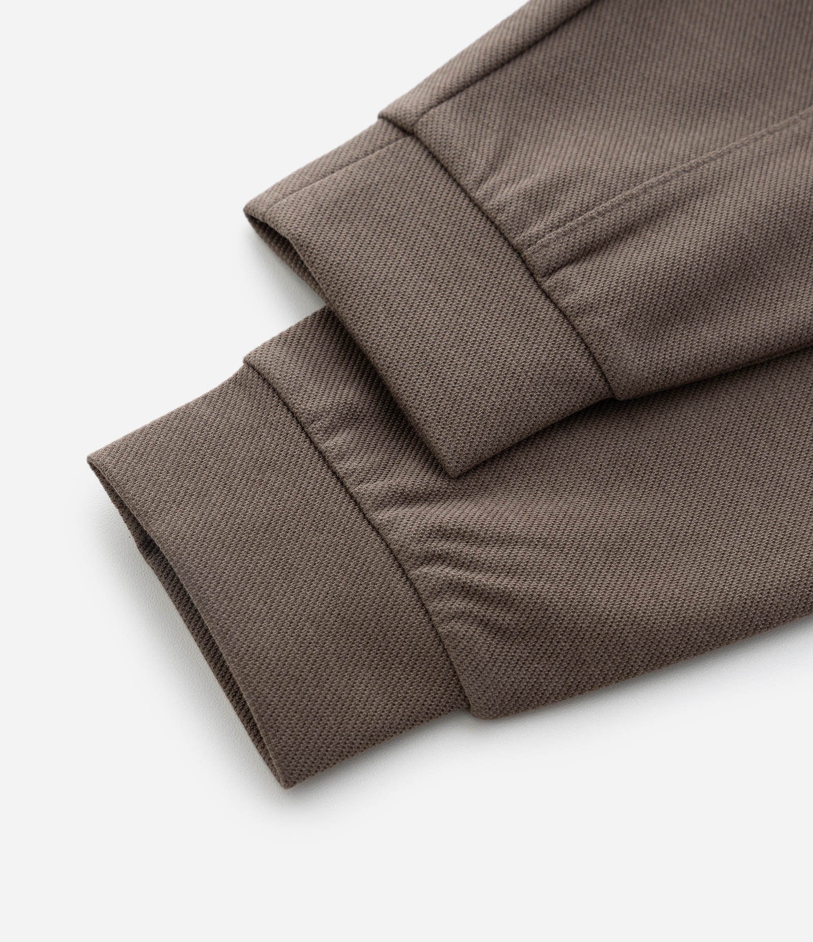 Calça Infantil Texturizada com Cós Elástico – Tam 1 a 4 Anos Marrom 4