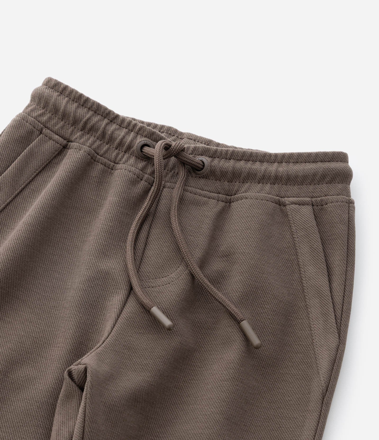 Calça Infantil Texturizada com Cós Elástico – Tam 1 a 4 Anos Marrom 5