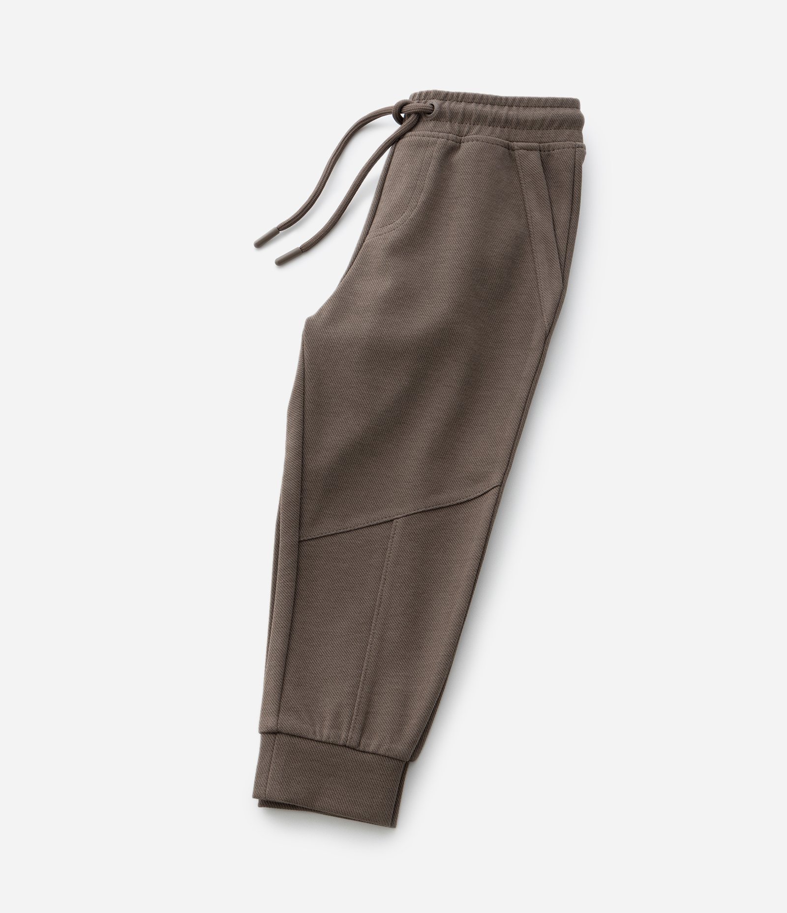 Calça Infantil Texturizada com Cós Elástico – Tam 1 a 4 Anos Marrom 6