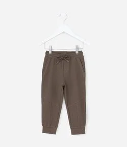 Calça Infantil Texturizada com Cós Elástico – Tam 1 a 4 Anos