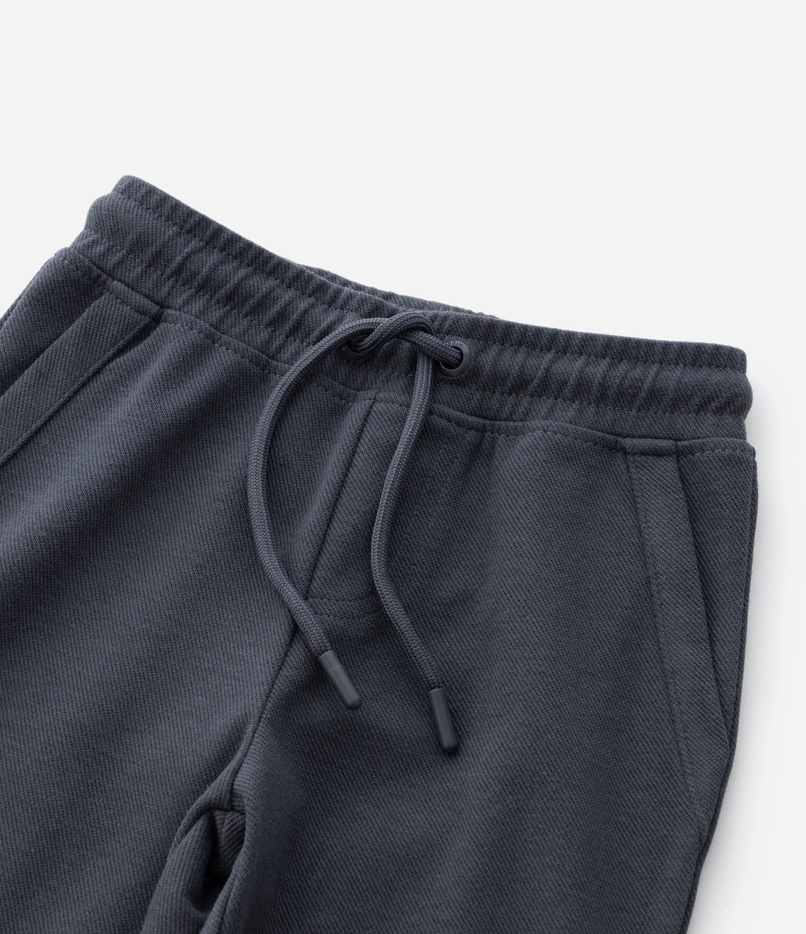 Calça Infantil Texturizada com Cós Elástico – Tam 1 a 4 Anos Cinza Escuro 5