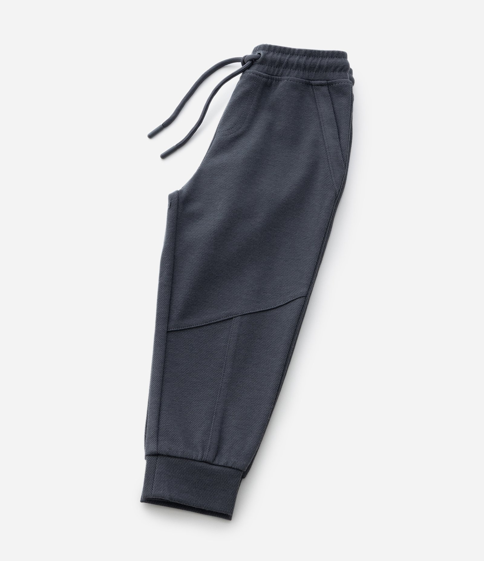 Calça Infantil Texturizada com Cós Elástico – Tam 1 a 4 Anos Cinza Escuro 6