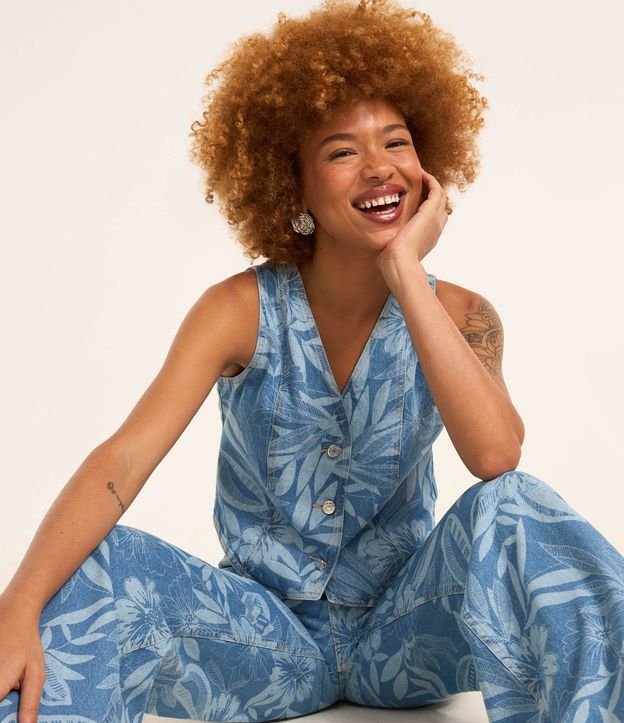 Cor: Azul | Tamanho: PP