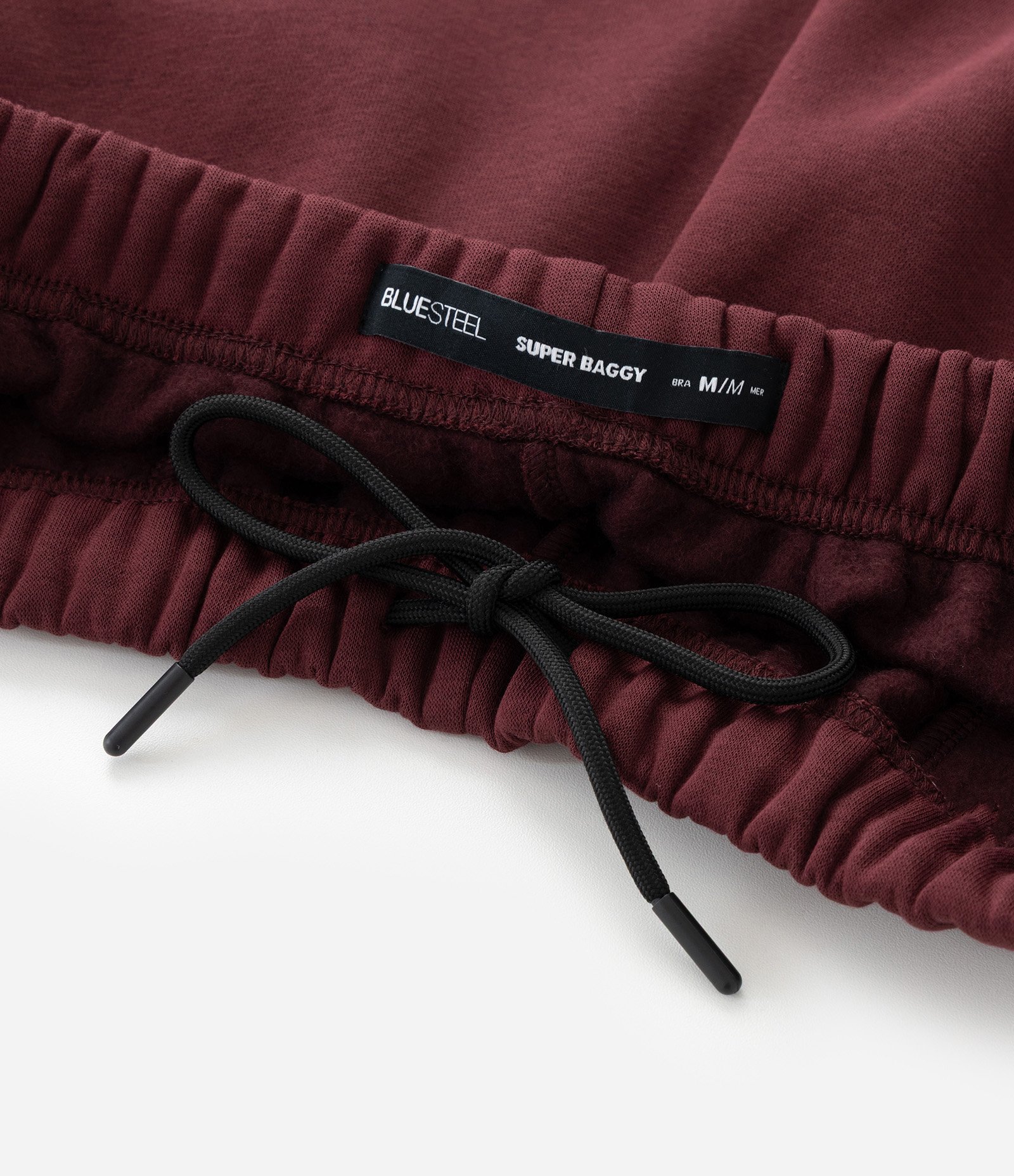 Calça de Moletom com Felpa e Painéis Vermelho 8