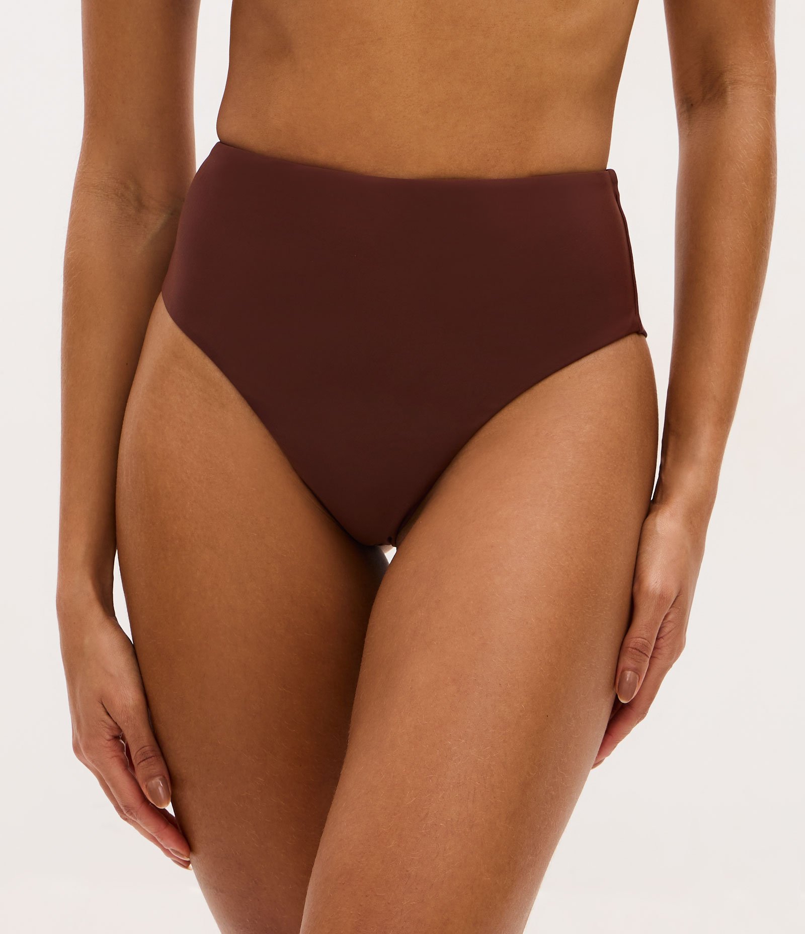 Biquíni Calcinha Hot Pant Empina Bumbum em Microfibra Marrom 2