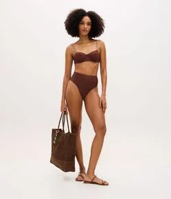 Biquíni Calcinha Hot Pant Empina Bumbum em Microfibra