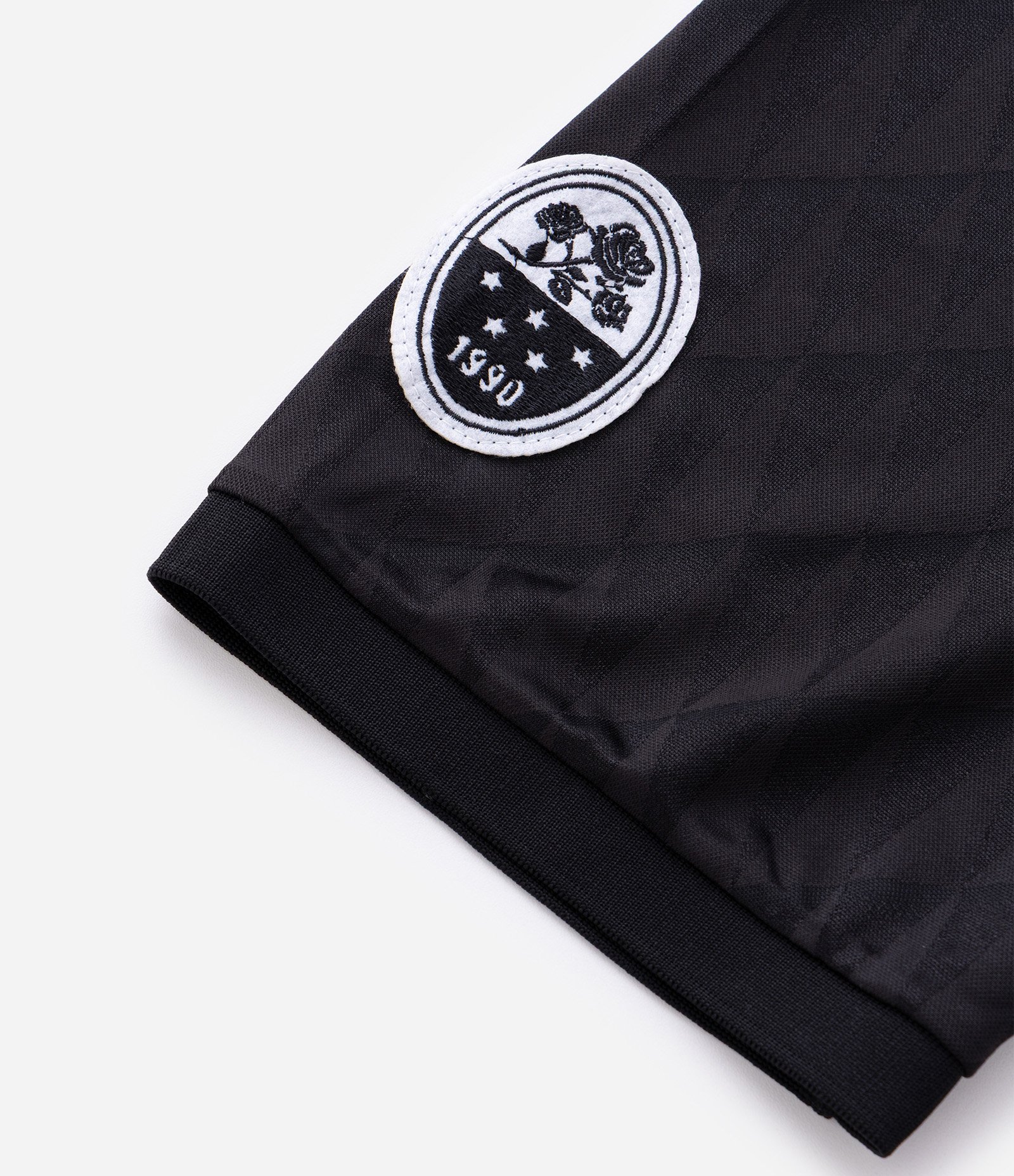 Polo Masculina Manga Curta Boxy Runners Preto 7
